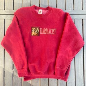 Vintage Fruit of the Loom Pharmacy Sweatshirt